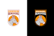 design a unique badge style logo