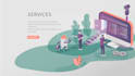 create perfect isometric illustrations for web and app