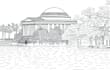 make line art drawing for coloring book or any image