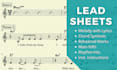 make accurate music transcription, chord charts and lead sheets