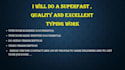write your content, blog, articles, report on any topic