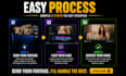 do professional video editing