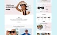 design UI UX website landing page template in PSD, xd or figma