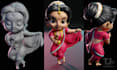 create precise 3d models for printing, toys, collectibles