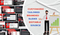 design powerpoint or google slides presentation