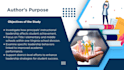 handle proposals, research projects, presentations,