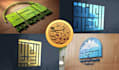 design creative islamic kofi and arabic logo