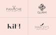design cosmetic, makeup, beauty or salon logo