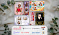 create custom photo booth template
