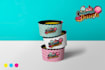 create stunning cake dessert logo design