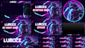 design  kick stream  animated overlay, facecam, screens