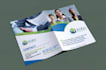 design creative bi fold or tri fold brochure