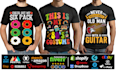 do custom t shirt design typography graphic t shirt designs