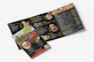 design restaurant menu card, food flyer, poster, price list, digital menu board
