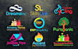 create stunning 2d 3d logo design for your company brand or business