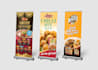 roll up professional design, promotional standee for your business