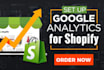 setup  high converting shopify dropshipping store