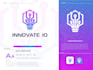 do saas, tech startup, crypto modern technology logo