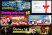 design awesome banner or header for social media or website