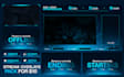 design twitch, kick and youtube stream overlay package