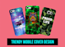 do trendy mobile cover or phone case design