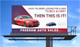 design modern billboard, yard sign, signage, and signboard