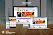 redesign , custom design or customize or clone websites