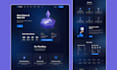 design creative and unique landing page UI UX