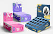 design custom counter top display corrugated display box