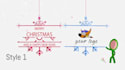 create your vlogmas christmas intro