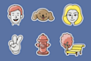 create a unique set of icons