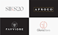 modern minimalist luxury logo design