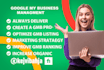 create and manage google my business account