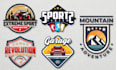 create custom badge, patch, sticker, label and logo designs