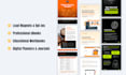 design premium PDF lead magnet, workbook, or business ebook