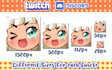 create cute anime emotes for twitch and discord