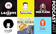 design podcast artwork, podcast design, podcast cover art