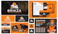 design logo, full branding kit, brand guidelines and brand style guide identity