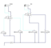 design any hydraulic and pneumatic control circuit