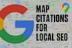 rank on google map pack