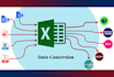 accurately fast convert text or PDF into excel or word