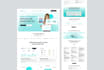 figma website design, figma design, website UI UX design, website mockup