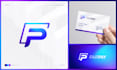 do modern business logo design with full branding kit