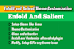 customize enfold and salient theme