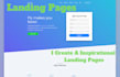 create a professional and graphical landing pages