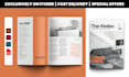 design company profile, business brochure, proposal and booklet