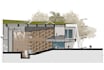 color render architectural plan, section, or elevation