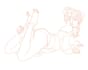 line art anime high quality and resolution , lineart anime character