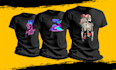create custom unique and creative graphic t shirt designs