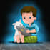 create whole child book illustration